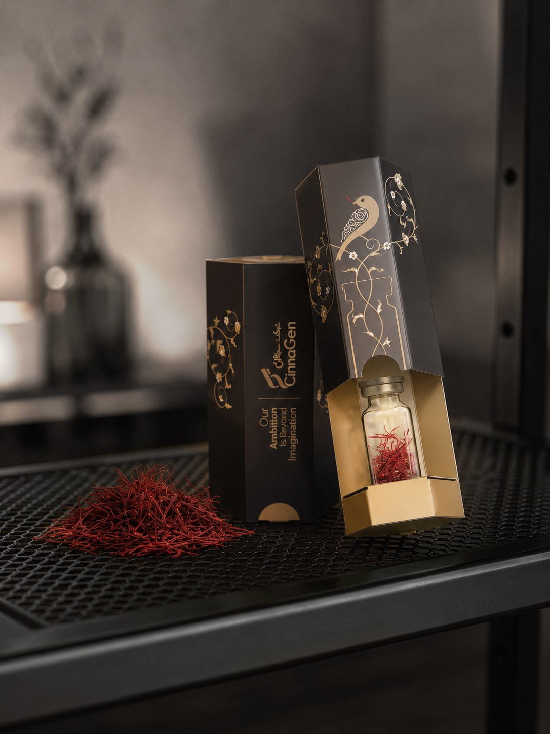 Saffron packaging