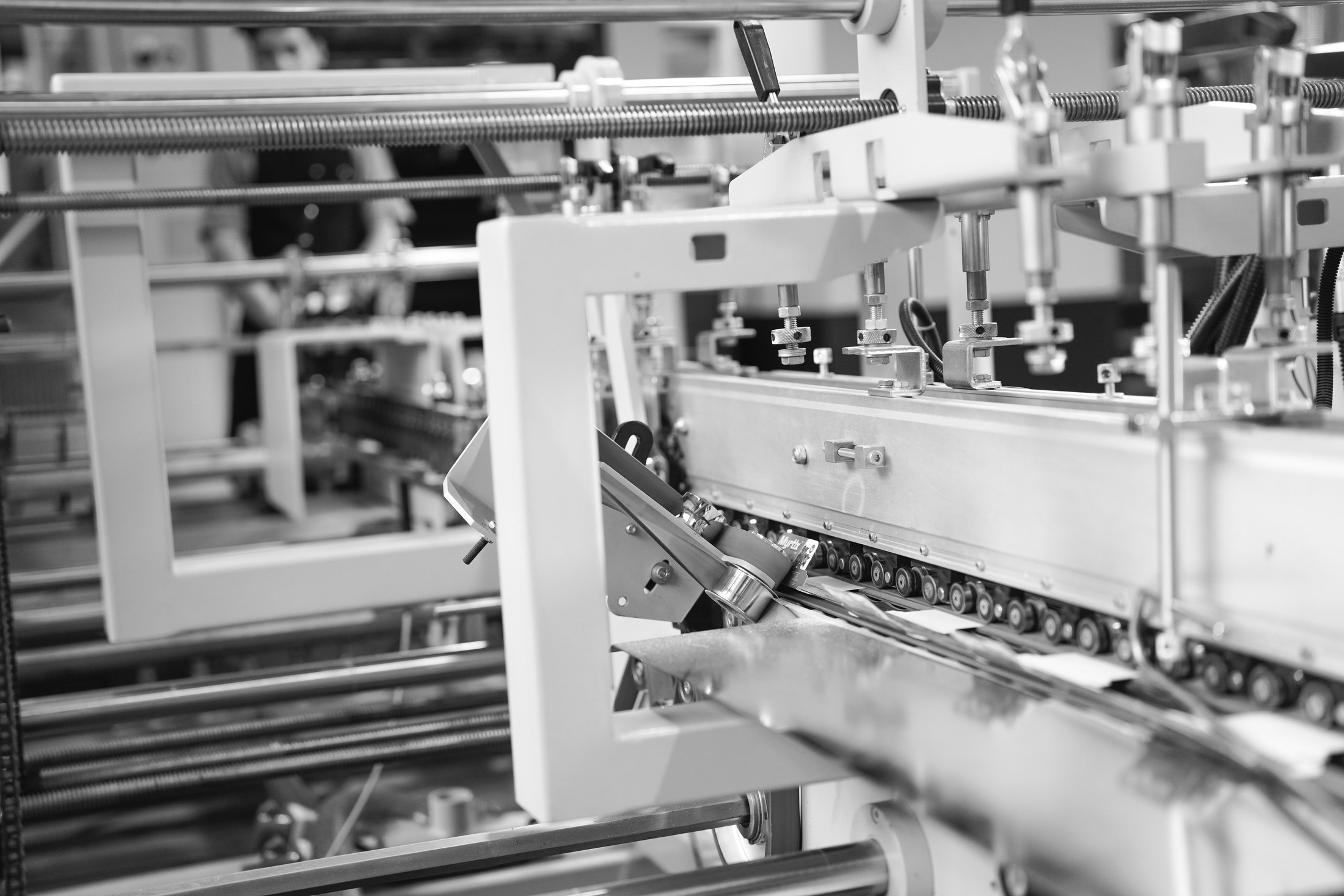 Diecut machinery detail