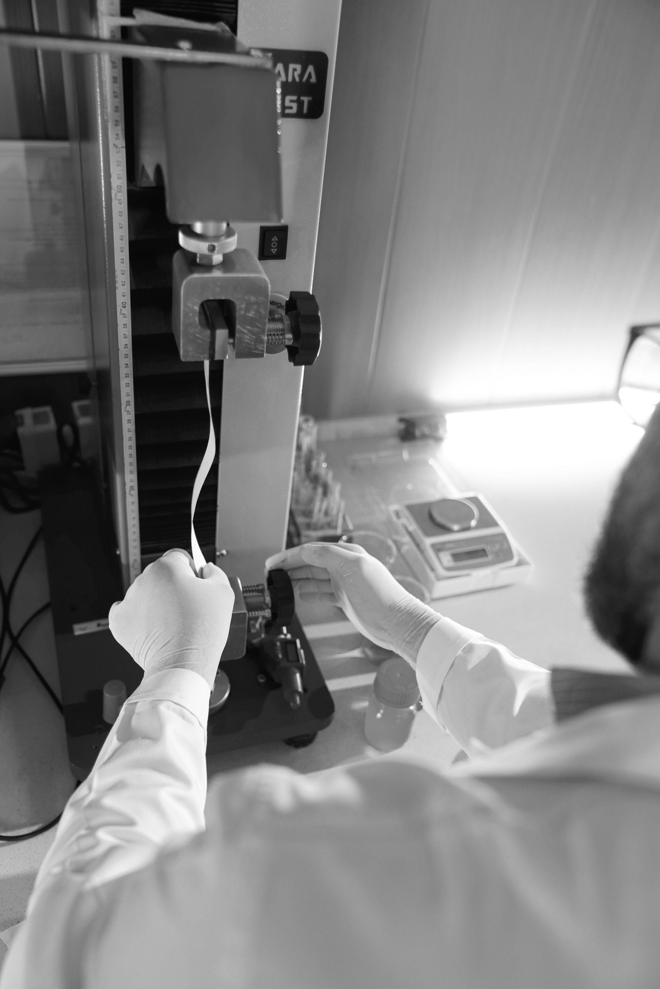 Laboratory material testing
