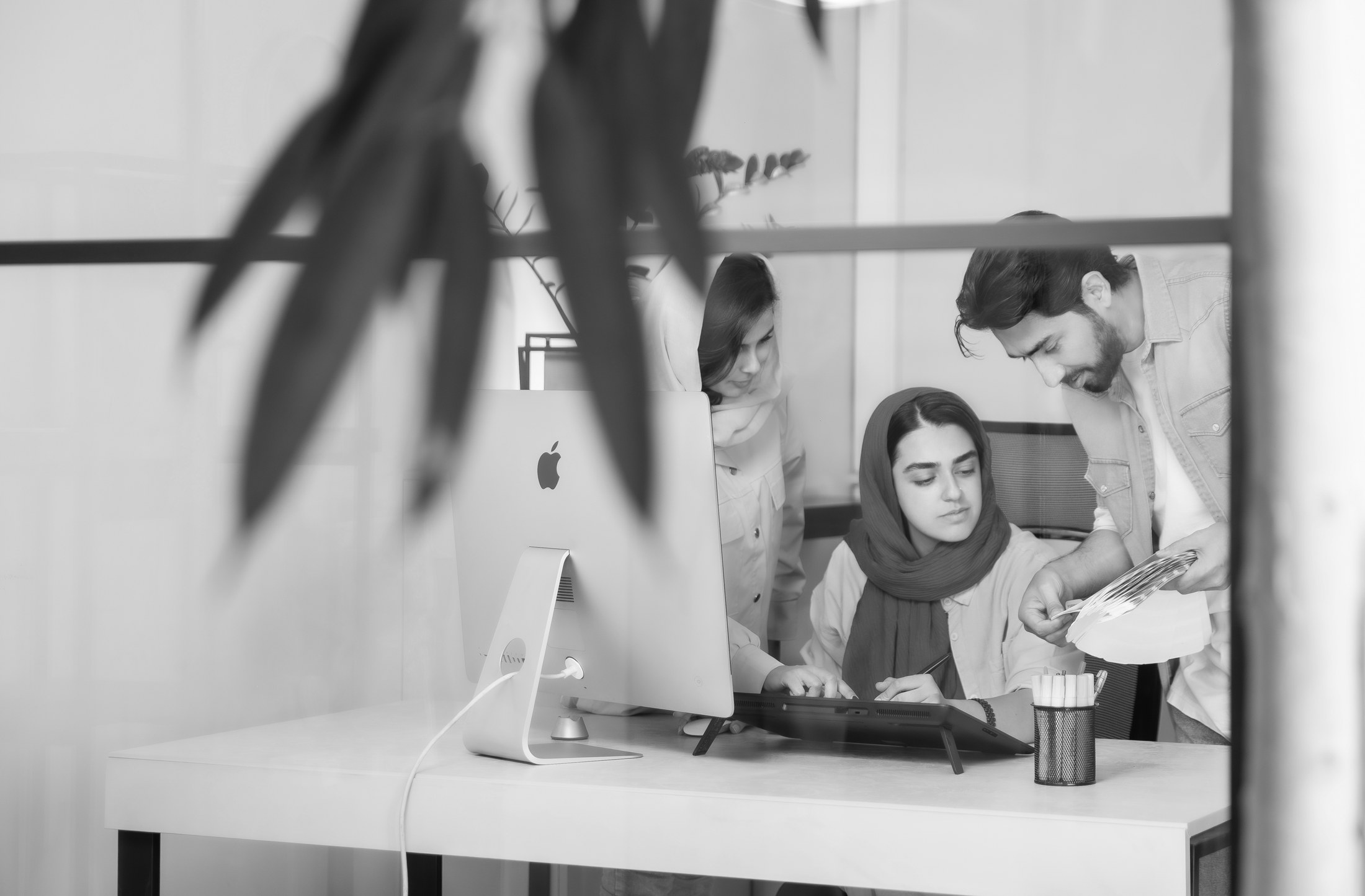 Hoodis designers at work