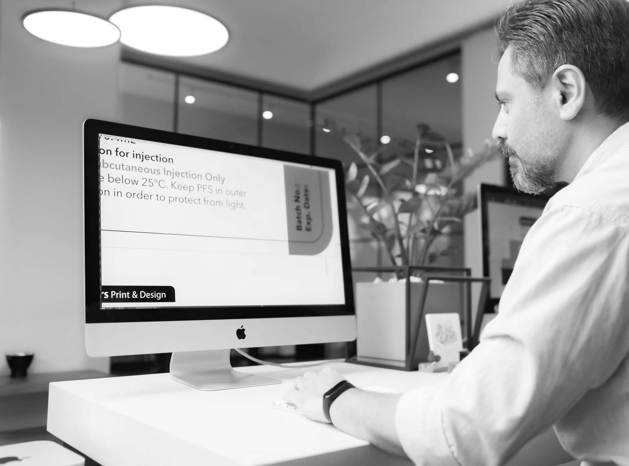 Print file preparation workstation