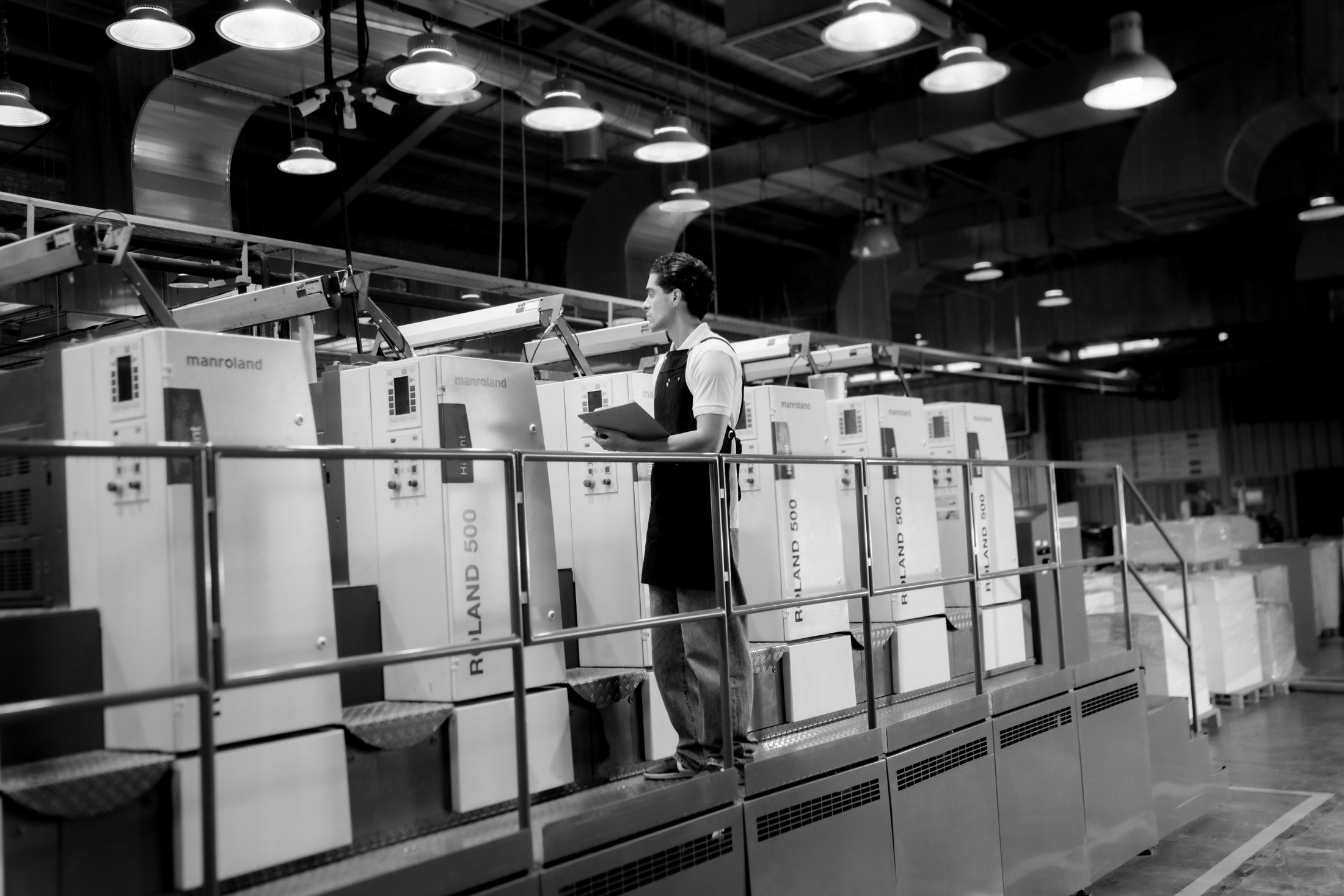 Hoodis offset printing machine